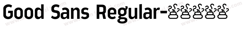 Good Sans Regular字体转换